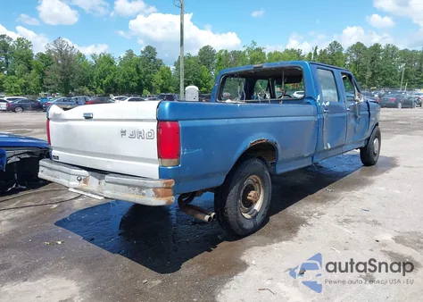 1991 Ford F350 z USA, uszkodzony, nr VIN 2FTJW35H4MCA18079